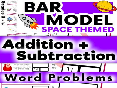 bar model addition subtraction practise word problems years