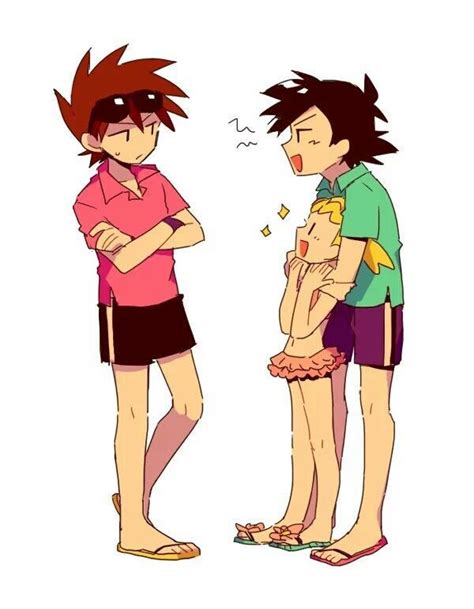 Ash Gary And Bonnie Pokémon Amino