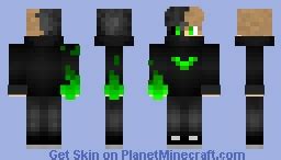 green pvp boy minecraft skin