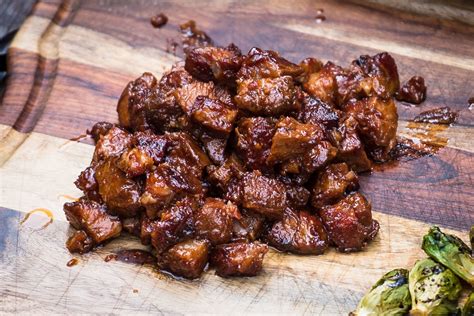 burnt end boston butt bites recipe smoked pork