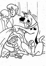 Doo Scooby Coloring Pages Book Printable Kids Para Colorear Halloween Dibujos Gif sketch template