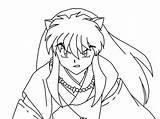 Inuyasha Coloring Pages Printable Bleach Color Ichigo Anime Kids Sheets Fighting Manga Cartoon Girl Characters Book sketch template