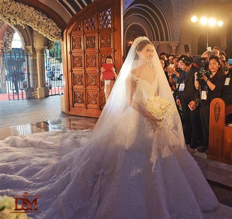 Marian Rivera Wedding Gown By Michael Cinco Wedding Dresses Marian