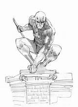 Daredevil Sketch Sketches Comic Deviantart Superhero Marvel Drawings Rafael Albuquerque Artwork Superheroes Comics Book Choose Board Manof2moro Tumblr sketch template