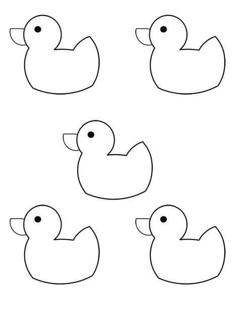 printable   ducks clip art library