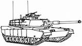 Coloring Coloriages Abrams Army Military Printablefreecoloring Pr Paisible Tanks Transporte Inetres sketch template