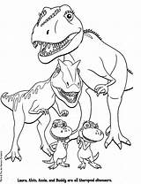 Dinosaur Coloring Pages Scary Print Getdrawings sketch template