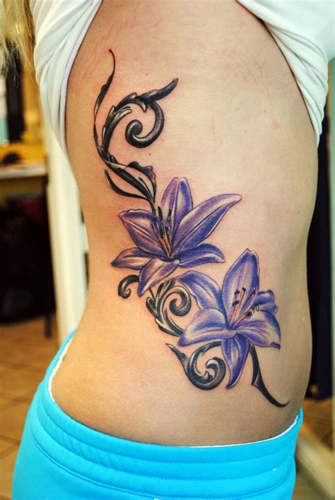 lily flower tattoos design ideas  men  women magment