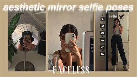 ☁ Aesthetic Mirror Selfie Poses ☁ Youtube