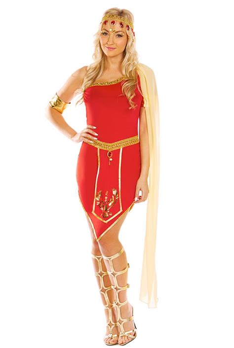 Ladies Cleopatra Roman Greek Goddess Fancy Dress Costume