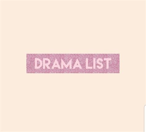 drama list wiki  drama amino