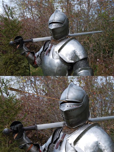 medieval knight  arrow  eye slot knight  arrow  helmet