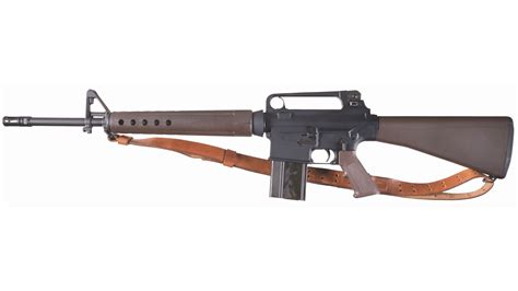 armalite model ar  semi automatic rifle rock island auction