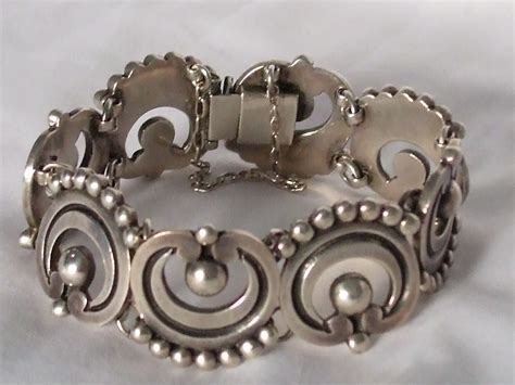 taxco sterling bracelet mexican silver jewelry vintage sterling silver