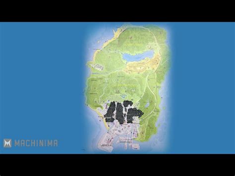 [major Spoiler] Gta V Map Leaked Compare In Size With