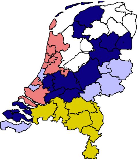 bible belt map nederland
