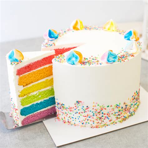 macaron and rainbow cake private class jasmine baker