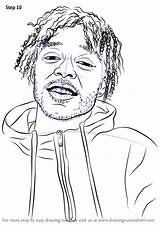 Lil Uzi Vert Drawing Draw Cartoon Step Coloring Cube Ice Pages Rappers Rapper Wayne Print Drawingtutorials101 Getdrawings Tutorials Search Previous sketch template