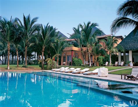 tropical beach house decor  architectural digest