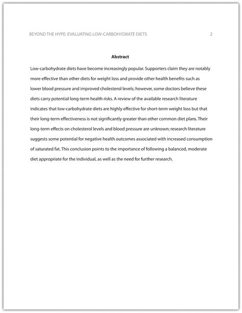 formatting  research paper english composition