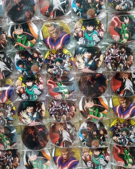 Hot Sale 48 Pcs Set My Hero Academia Boku No Hero Academia Badges 4 5cm