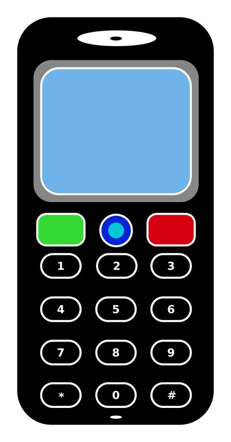 clipart mobile phone