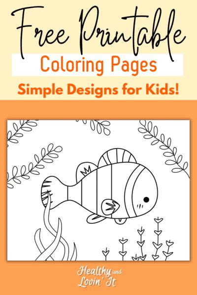 fish coloring pages