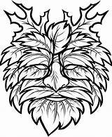 Greenman Pyrography Carving Dragoart Vert Spirits Medieval Mewarn11 Engraving Dawn Clipartmag Clipground sketch template
