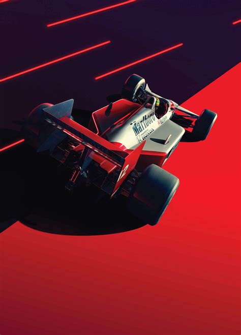 Ayrton Senna Formula 1 Mclaren Posters F1 Poster Prints Art