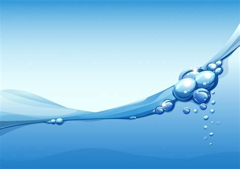 vector realistic water background