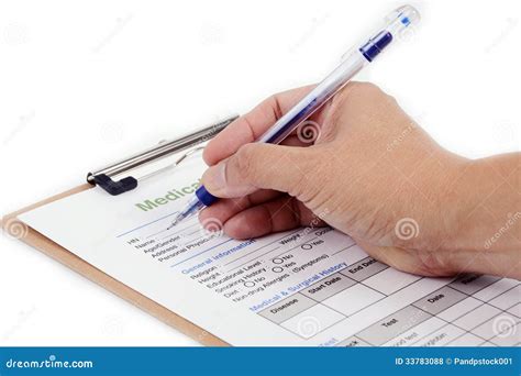 writing  form stock photo image  clip report record