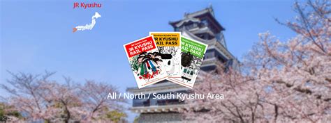 3 5 day jr all north south kyushu rail pass japan pick up klook