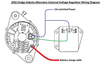 dodge external voltage regulator installbypass wiring diagram dodge ramcharger central