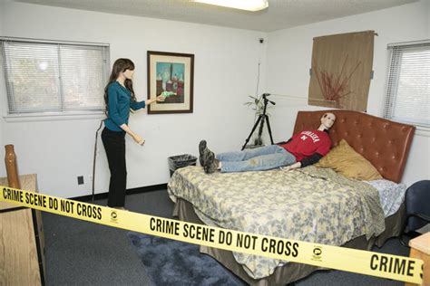crime scene house gmu college  science