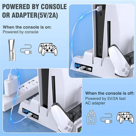 Buy Beboncool Ps5 Cooling Stand For Playstation 5 Console Ps5