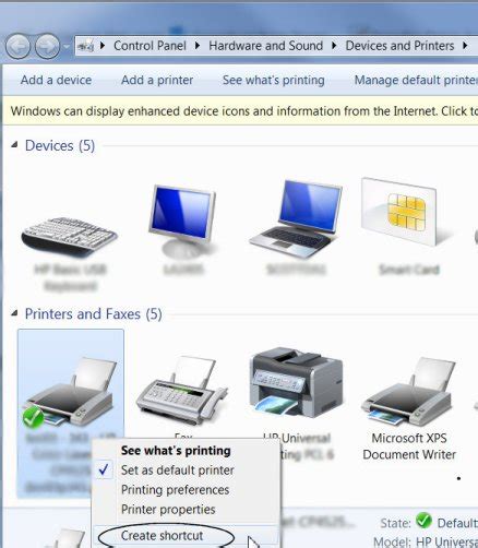 How Do I Set A Shortcut For My Hp Printer Hp Support