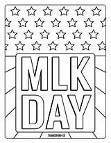 Coloring Mlk King Luther Martin Jr Pages Fun These Printable Teach Meaning Holiday Children Them Help Fist Air Birijus sketch template
