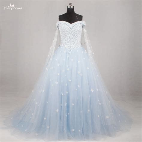 buy rsw1134 real pictures yiaibridal off shoulder blue