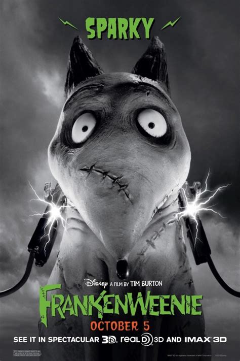 9 New Characters Posters Of Tim Burton’s Frankenweenie Teaser Trailer