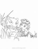 Bagheera Mowgli Pantera Selva Colorier Xcolorings 1060px 84k 820px sketch template