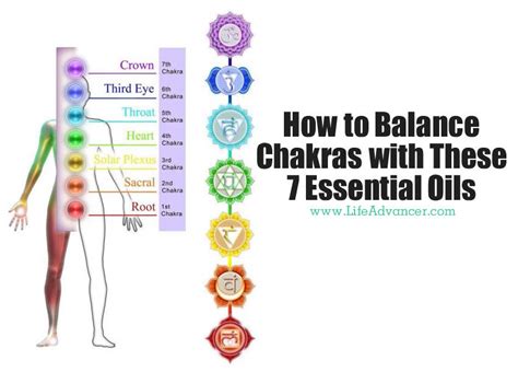 how to balance chakras with these 7 essential oils