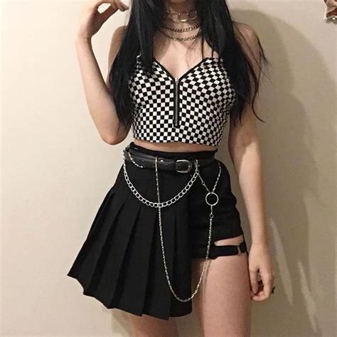 🕊️ 𝚎𝚙𝚑𝚎𝚖𝚎𝚛𝚊𝚕𝚘𝚙𝚒𝚊 ⥉ Egirl Fashion Cool Outfits Edgy Outfits