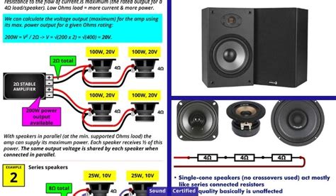 series  parallel speakers    pros  cons