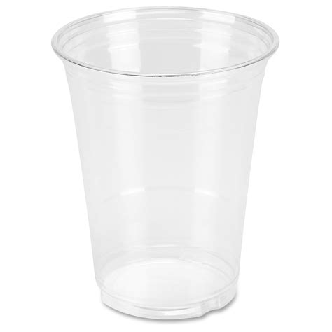 genuine joe clear plastic cups  oz  carton clear plastic cold drink beverage