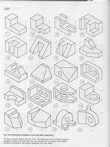 Isometric Drafting Iso Technisches sketch template