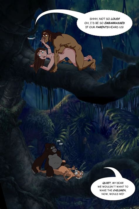 Rule 34 Archimedes Porter Breasts Canon Couple Disney Gorilla Jane