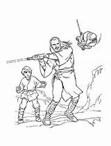Gon Coloriage Skywalker Anakin Jinn Colorier Imprimer Coloriages Jedi Greatestcoloringbook Nggallery sketch template