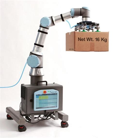 universal robots ure collaborative robot offers   lbs payload capacity