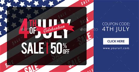 4th Of July Banners By Hyov Graphicriver
