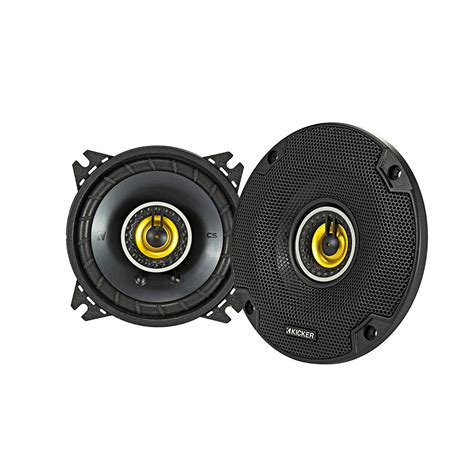 kicker cs series csc   car audio speaker  woofers yellow  pack walmartcom